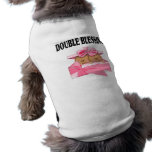 African American Twin Girls Double Blessing Pet Clothes