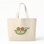 African American Twins in Pea Pod bags