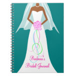 African American Wedding - Bridal Journal Notebook notebooks