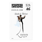 African American Wedding Postage