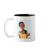 African American Woman Coffee Mug