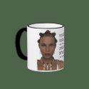 African-American Woman Pride mugs