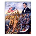 African American WWI TRUE SONS OF FREEDOM Heroes posters
