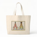 African Art Deco Couple bags