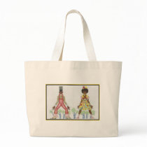 African Art Deco Couple bags by vintagegiftmall African Art Deco Couple bags