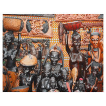 African art flyer design