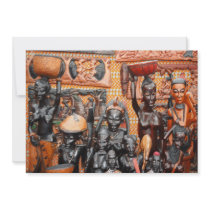 African art invitations