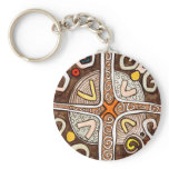 African Art Keychain