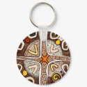 African Art Keychain by ShouShou African Art Keychain