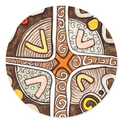 African Art Sticker by ShouShou