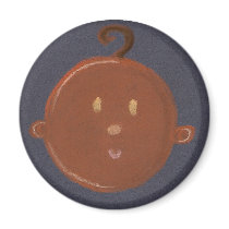 african baby fridge magnet