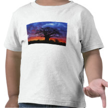 African baobab tree, Adansonia digitata, 2 T-shirt