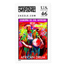 AFRICAN BEAT STAMP