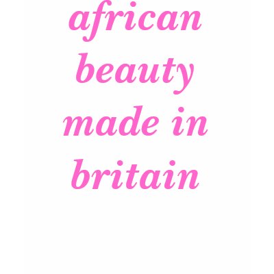 african beauty made in britain tanktop by bettytoo