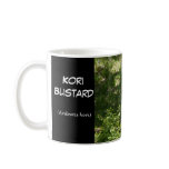 African Birds: Kori Bustard mugs