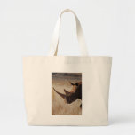 African black rhino with big horns bags