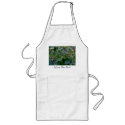 African Blue Basil aprons