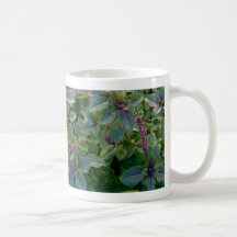 African Blue Basil Mugs