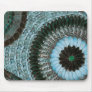 African Butterfly Wing Art Mousepad - Dusy Blues