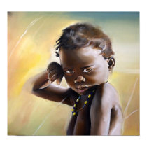 African child Premium Gloss Poster posters