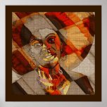 African colors print