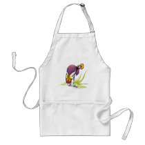 african crowned crane aprons
