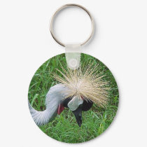 African Crowned Crane keychains