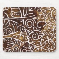 African Deco Mousepad mousepad