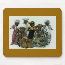 African Dolls mousepads by cathye421 African Dolls mousepads