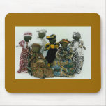 African Dolls Mouse Mat