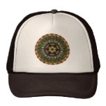 African Dusk Mandala hat