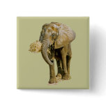 African Elephant Pin