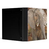 African Elephant ink Vinyl Binders