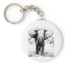 African elephant key chains