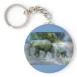 African Elephant Keychains