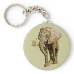 African Elephant Keychains