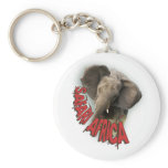 African elephant safari Africa keyrings Key Chain