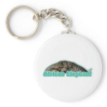 African elephant safari keychains key rings