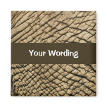 African elephant skin - safari curios fridge magnets