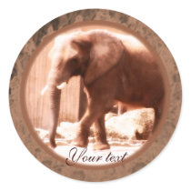 African Elephant Sticker by Customizables African Elephant Sticker