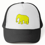 African Elephant Symbol Ivory Tusks Dumbo Mesh Hats