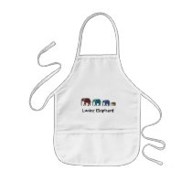 African Elephant Walk Apron