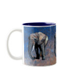 African Elephant Wildlife-supporter Drinking Mug