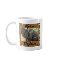 African Elephants mugs