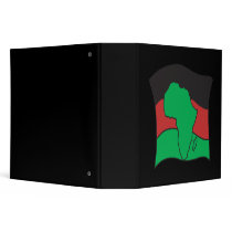 African Flag Binder