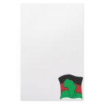 African Flag Personalized Stationery