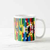 African Flags Mug mugs