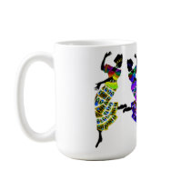African Foot Dance Mugs
