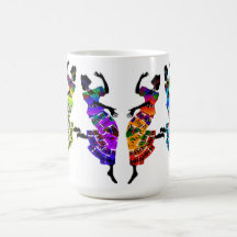 African Foot Dance Mugs