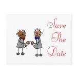 African Gay Couple Postcards
